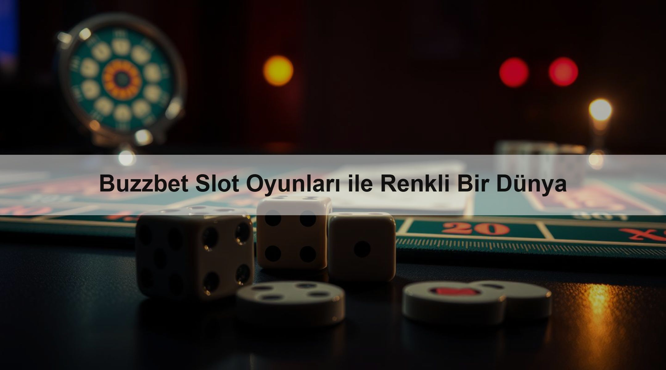 Buzzbet Slot Oyunları ile Renkli Bir Dünya