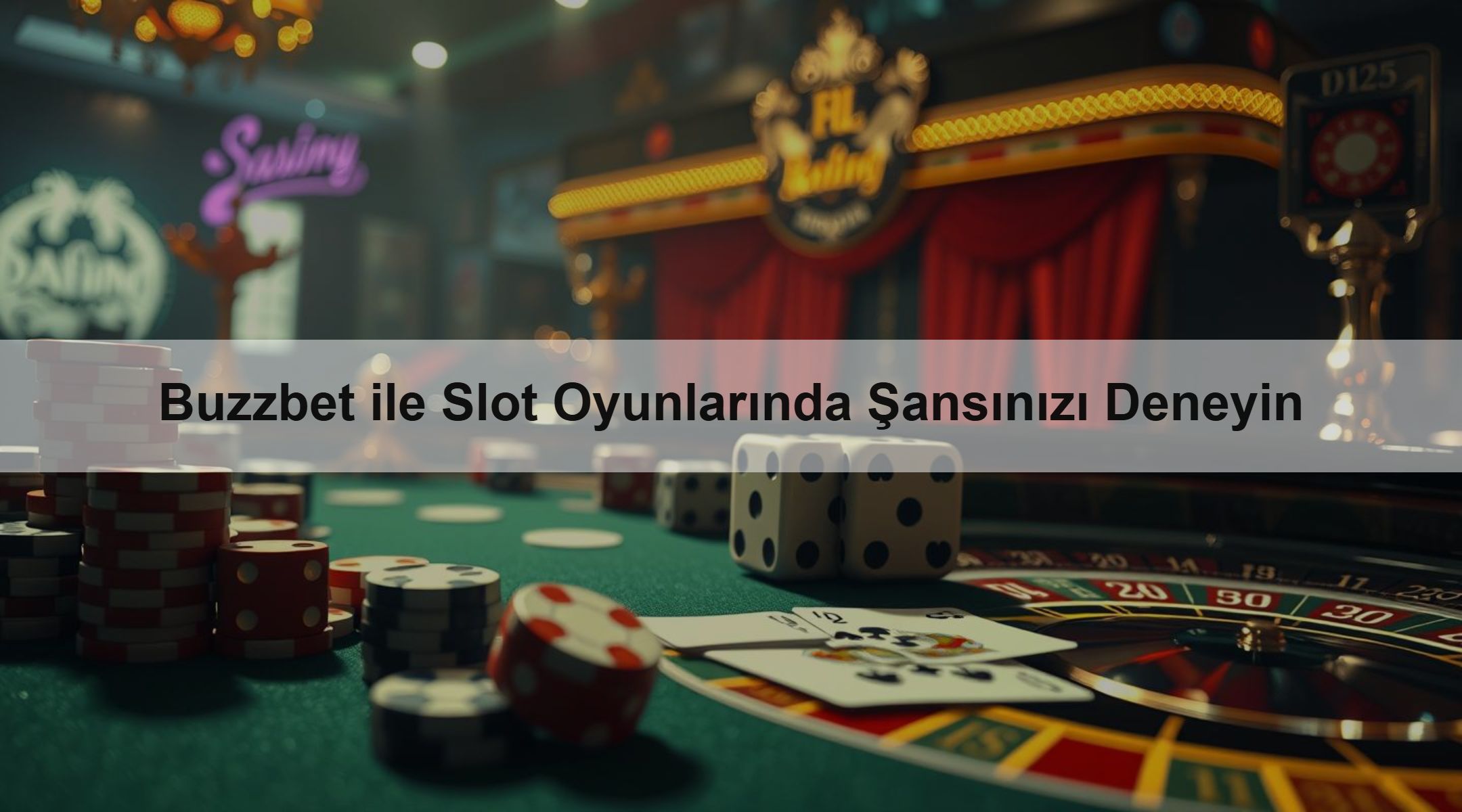 Buzzbet ile Slot Oyunlarında Şansınızı Deneyin