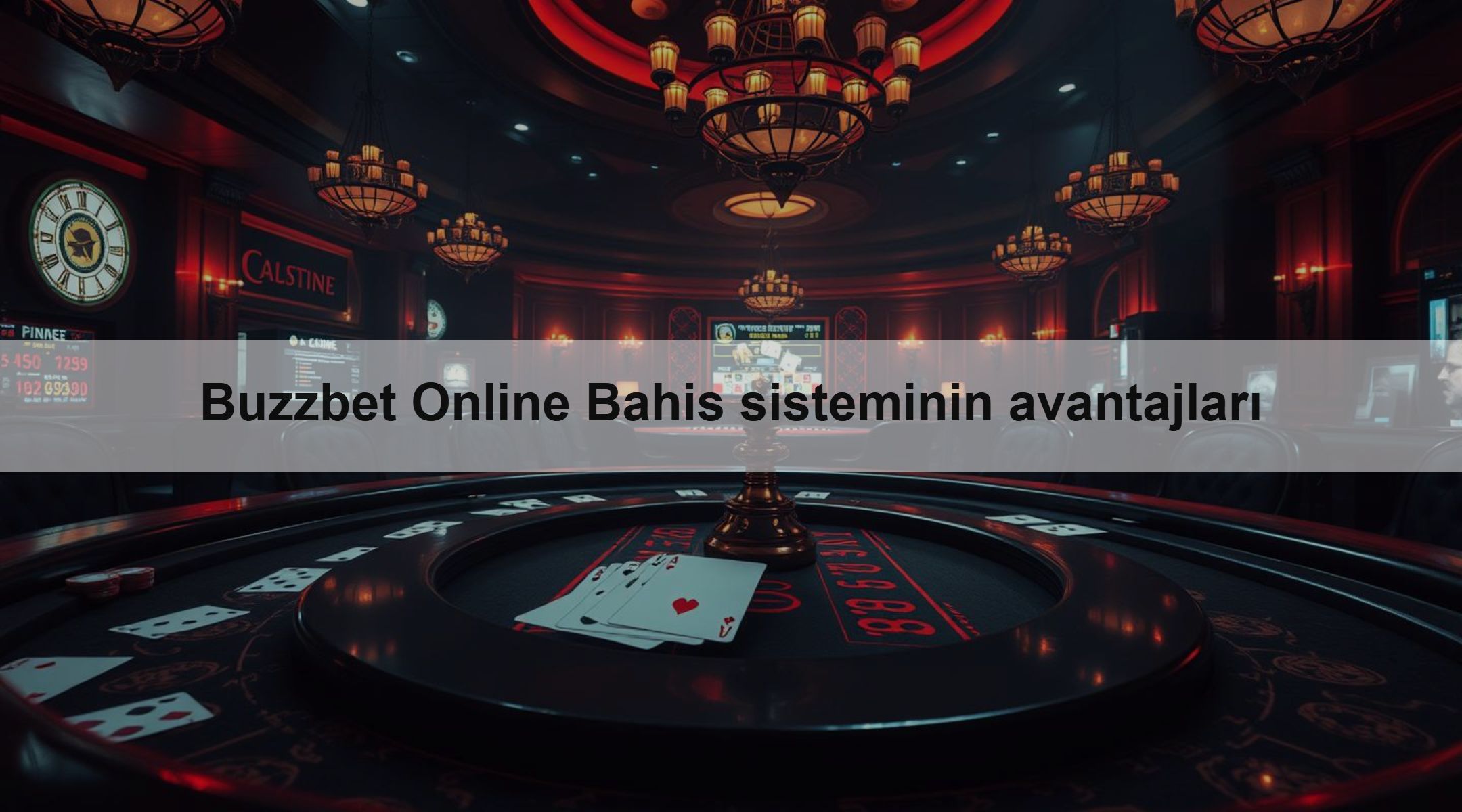 Buzzbet Online Bahis sisteminin avantajları